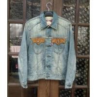 ราคา Edwin เสื้อแจ็กเก็ตยีน แจ็กเก็ตยีน ของแท้ ขนาดกลาง สําหรับผู้ชาย (22525017016)