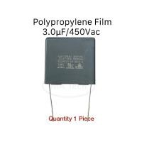 ราคา โพลีโพรพิลีน 3uf 450V Polypropylene Film Capacitor 3.0uF450Vac Motor Capacitor Class 3uF/450V มีจำนวน 1 ตัว (25363555360)