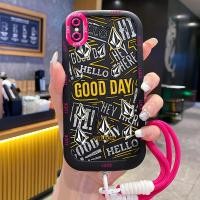 ราคา เคสสำหรับ iPhone X Xs Xr Xs Max 7 Plus 8 Plus เคสโทรศัพท์เพชรซิลิโคนสายคล้องกันกระแทก (45702014908)