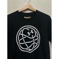 ราคา เสื้อยืดคอกลมมือสอง แท้ under Armour สภาพดี สีดำสนิท ไม่เฟด (บอกสภาพเสื้อตามจริง) (29923318746)