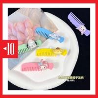 ราคา HP-91 หวีมินิ sanrio หวีกิ๊บใช้คู่กิ๊บติดผมกิ๊บติดผม kuromi kitty melody purin pocha cinamoroll (50202154833)