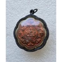 ราคา จตุคามหลักเมือง นครศรีฯ วัดเขาอ้อ ปี 2549 เนื้อทองแดง พร้อมเลี่ยมกรอบเงิน สภาพสวย (24608395760)