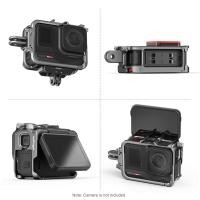 ราคา Yimeni-th Amagisn AC01 Sports Camera Video Video Aluminum Alloy พร้อมกับรองเท้าเย็นแบบคู่และอะแดปเตอร์โลหะป้องกันเฟรมที่เข้ากันได้กับ Insta360 Ace/Ace Pro (40068805350)