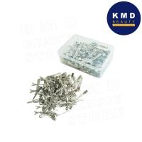 ราคา กิ๊บปากเป็ด สำหรับหนีบผม เก็บผม เกล้าผม ทำทรงผม กล่องบรรจุ 100 ชิ้น กิ๊บเกล้าผม สีเงิน ขนาดเล็ก (29577043430)