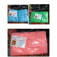 ราคา ผ้าห่ม ตราหมีคู่ ผ้าห่มเนื้อขนหนู ขนาด 5 ฟุต 6 ฟุต (3955659693)