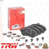 ราคา TRW COTEC ผ้าดิสเบรคหน้า GDB 1736 CT for Mercedes Benz W204 C Class C200 CGI, C250 CGI CDI 2007-2014 (29150513594)