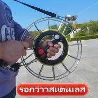 ราคา พร้อมส่งในไทยรอกว่าวสแตนเลส ว่าวหมุนล้อรอกอุปกรณ์ สามารถใช้ตกปลาทะเลได้ พิเศษสำหรับว่าวขนาดใหญ่ ต่อต้านการย้อนกลับ (29654565594)