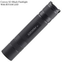 ราคา Convoy S2+: ไฟฉายสีดำ B35AM LED เหมาะสำหรับการแคมป์ปิ้งและHIKING (51452626844)