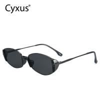ราคา Cyxus UV400 Retro สไตล์แว่นตากันแดด Non-Polarized Oval Euro-American Retro กรอบ Fit สําหรับเทศกาลดนตรีและ Road Trips1269 (28332364535)