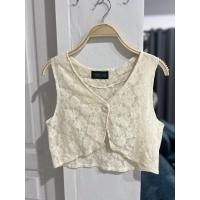 ราคา เสื้อครอปลูกไม้ซีทรู ผ้านุ่มนิ่มยืดหยุ่น (25951453785)