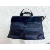 ราคา กระเป๋าโน้ตบุ๊ค หนังสีดำ พร้อมสายสะพาย (5844516527)