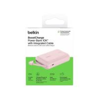 ราคา belkin boostcharge power bank 10k with integrated cable ชมพู (54252423959)