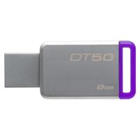 ราคา แฟลชไดร์ฟ Kingston Flash Drive (DT50/8GBFR) ของแท้ (854437581)