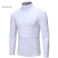 ราคา อินสไตล์เลดี้ ผู้ชายสลิมฟิตคอเต่าเสื้อยืดสีทึบสลิมฟิตเสื้อยืดผู้ชายสลิมฟิตคอเต่าแขนยาวเสื้อยืดสําหรับฤดูใบไม้ร่วงฤดูหนาวสไตล์สีทึบเสื้อสวมหัวสํา (54802850140)