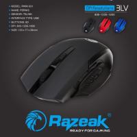ราคา RAZEAK MOUSE RWM-031 PERNIS 2.4GHZ WIRELESS OPTICAL ไร้สายปรับได้ 3 สเตจ (6431527185)