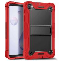 ราคา Samsung ซองสำหรับ Galaxy T307 T307U 8.4 A7 Lite 8.7 T220 Tab A 8.0 T290 ปกแท็บเล็ตสีแดงกันกระแทกอย่า (40158176152)