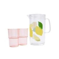 ราคา พร้อมส่ง ของแท้ KATE SPADE NEW YORK Pitcher & Set of 2 Cups (Lemon) (19894599935)