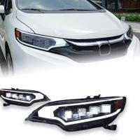 ราคา Step 4 ติดตั้งฟรี ไฟหน้าโปรเจคเตอร์ Honda jazz GK v2 2014-2026 (48052998941)