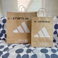 ราคา **ขั้นต่ำ 10 ใบ** ถุงกระดาษแบรนด์ ถุงกระดาษ Adidas ของแท้ ของใหม่ (49802441619)