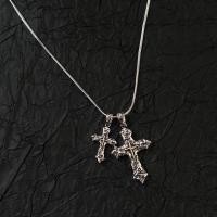 ราคา โยโล โยโล | สร้อยคอจี้ไม้กางเขนแบบกอธิคคู่ (44165099190)