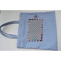 ราคา กระเป๋าผ้าอเนกประสงค์ Eco Bag พับเก็บได้ พกพาสะดวก สีฟ้า (7472919116)