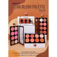 ราคา Sivanna Colors Ultra Blush Palette HF319 บลัชออน สิวันนา 8 สี พร้อม ไฮไลท์ เฉดดิ้ง (10172509657)