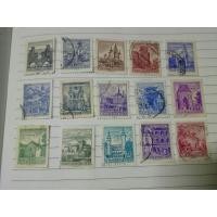 ราคา แสตมป์ออสเตรีย ปราสาท แสตมป์สะสม 15 ดวง แสตมป์ต่างประเทศ ใช้แล้ว (23717589125)