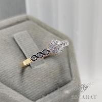 ราคา 65Carat - แหวนเพชรแท้ เพชรเบลเยี่ยม 0.22กะรัต แหวนแต่งงาน รหัสR88 (29217876998)