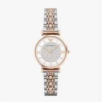 ราคา EMPORIO ARMANI นาฬิกาข้อมือ Retro Crystal Pave Dial - Multi-color รุ่น AR1926 AR1925 32mm (24031663175)