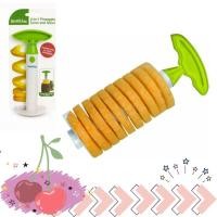 ราคา พร้อมส่งจากไทย 2IN1 PINEAPPLE CORER AND SLICER ที่หมุนหั่นสไลด์สับปะรด ที่เจาะแกนสับปะรด อุปกรณ์คว้านแกนสับปะรด ปอกสับปะ (51452765029)