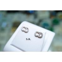 ราคา 0%10 เดือนS.R.ต่างหูทองแท้เพชร 40 เม็ด น้ำหนักเพชร 0.40 กะรัต น้ำหนักทอง 3.5 กรัม พร้อมใบรับรองสินค้า (41052801174)