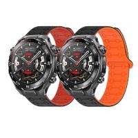 ราคา สําหรับ HUAWEI WATCH Ultimate 2 สายนาฬิกาซิลิโคนแม่เหล็ก (41974238151)