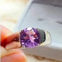 ราคา แหวนอเมทิสต์พลอยแท้ ตัวเรือนเงินแท้ (16801203245)