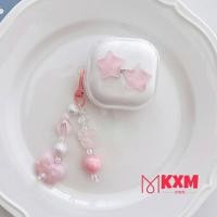 ราคา AK01T9B Anker Soundcore R50i NC case /R60i NC /R50i /K20i /P20i /P30i/C30i/C40i/Liberty 5 ANC/Liberty 5/C50i Ins Star Transparent with chain Protective Silicone Case for Anker (44201411911)