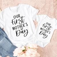 ราคา วันแม่ครั้งแรกของเรา Mummy เสื้อยืดเด็กบอดี้สูทชุด Mommy และ Me Mom Life เสื้อผ้า ON ขาย (54502411116)