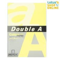 ราคา ดับเบิ้ล เอ กระดาษการ์ด ขนาด A4 150 แกรม จำนวน 20 แผ่น คละสี DOUBLE A CARD PAPER A4 150G. 20S.(ASSORTED) (25469964896)