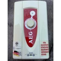 ราคา มือ2 เครื่องทำน้ำอุ่น บอดี้มีตำหนิ เครื่องทำน้ำอุ่น AEG model BE 45E 4,500-5400 วัตต์ ใช้ไฟAC 220 V ภายนอกบ้างไม่มาก (23428921071)