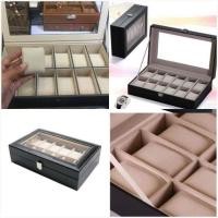 ราคา กล่องใส่นาฬิกา ใส่นาฬิกาได้ 12 เรือน (7107160210)