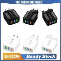 ราคา 5V 2.4A 3 พอร์ต USB สมาร์ท QC 3.0 Fast Charging Travel Charger สําหรับ (51402383807)