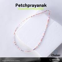 ราคา CHOKER สร้อยคอ หินแท้ มณีใต้น้ำ ขนาด 2 มม. เลือกขนาดความยาวได้ โช๊คเกอร์ หินแท้ by siamonlineshop (25564098580)