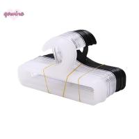 ราคา [qowine] 10 ชิ้นจุ่มชั้นวางผ้าพันคอโลหะแหวนไม้แขวนเสื้ออเนกประสงค์ TH (40127478932)