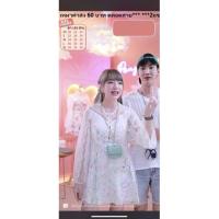 ราคา เดรสลูกไม้แต่งผีเสื้องานป้ายTwins Shop (18035019376)