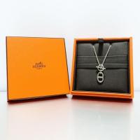 ราคา HERMES Chaine d' Ancre Enchînée Silver Pendant Necklace ( Silver 92.5 ) (24928562325)