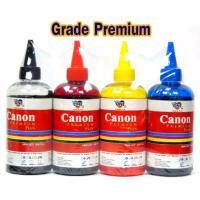 ราคา หมึกเติม CANON อิงค์เจ็ท หมึก refill ตรา THE ONE ขนาด 250 ml. สี BK/C/M/Y จำนวน 4 ขวด เกรด Premium (5940046558)