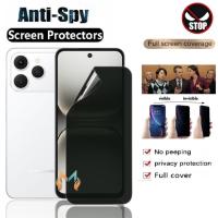 ราคา Anti-Scratch Hydrogel Jelly Spy Privacy Matte Tecno Spark 40 (55302911977)
