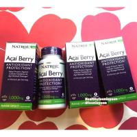 ราคา Natrol, Acai Berry, 1,000 mg, 75 Veggie Caps (1407751729)