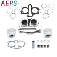 ราคา For Honda 96-15 Nighthawk Rebel CMX250 CA250 CBT250 53MM Cylinder Piston Top End Kit (45403400413)