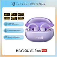 ราคา Haylou Airfree OW03 หูฟังแบบหนีบหูบลูทูธ 5.4 หูฟังไร้สาย AI ตัดเสียงรบกวน Latency ต่ํา (45303057549)