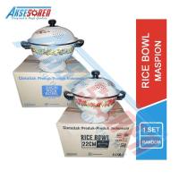 ราคา Maspion Panda Vintage ชามข้าวสีขาวเคลือบ/ตะกร้าโรงเรียนเก่า/ดอกไม้/ดอกไม้/สังกะสี/Blek/กระป๋อง/Ceting/ชามข้าวเคลือบซุปเปอร์พร้อมฝาปิด/คลาสสิก/วินเทจ 22/ 24 ซม (50851165040)