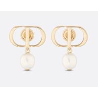 ราคา (พร้อมส่ง) New! Dior Petit CD ต่างหู Dior Fullset with receipt ของแท้ จาก shop ปารีส (25023196819)